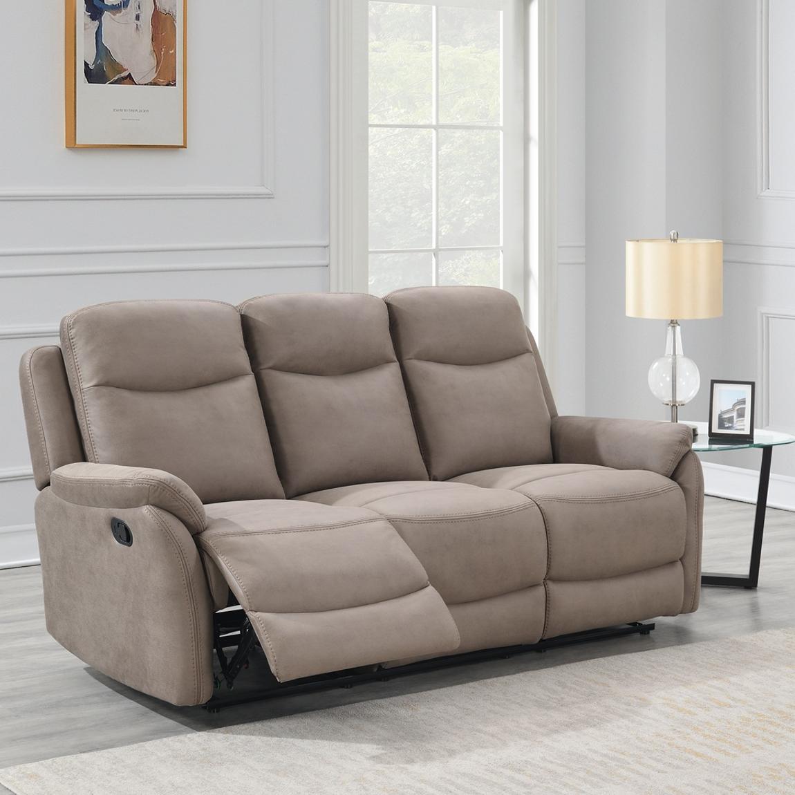 Nevada 3 Seater Manual Recliner main product photo