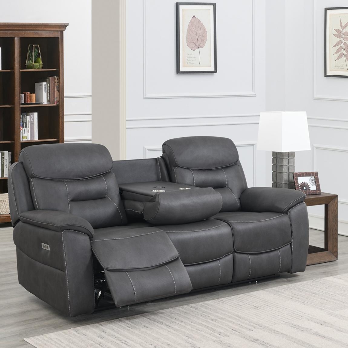 Maine 3 Seater Power Recliner main product photo