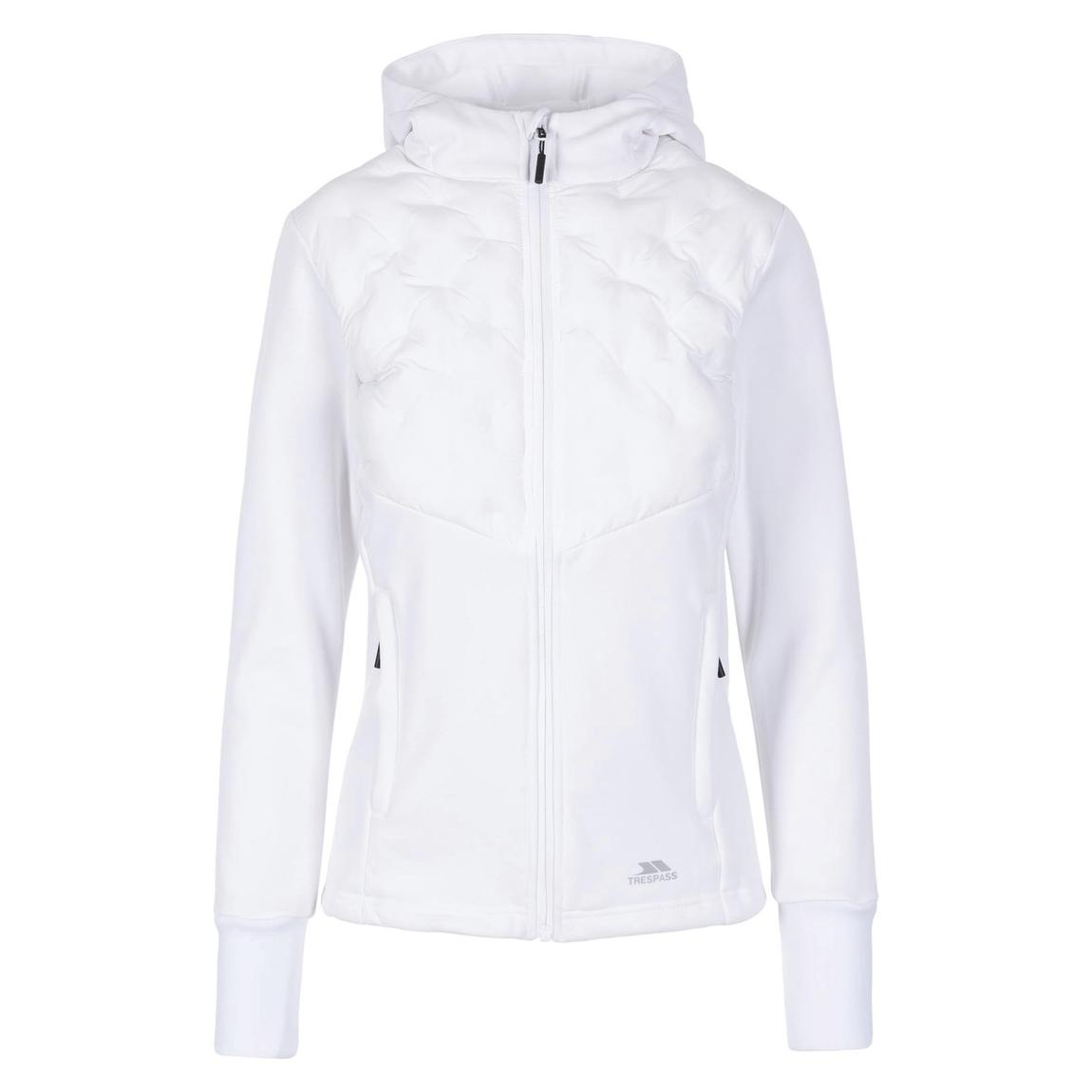 Hybrid Jacket Marney Polyester White main product photo