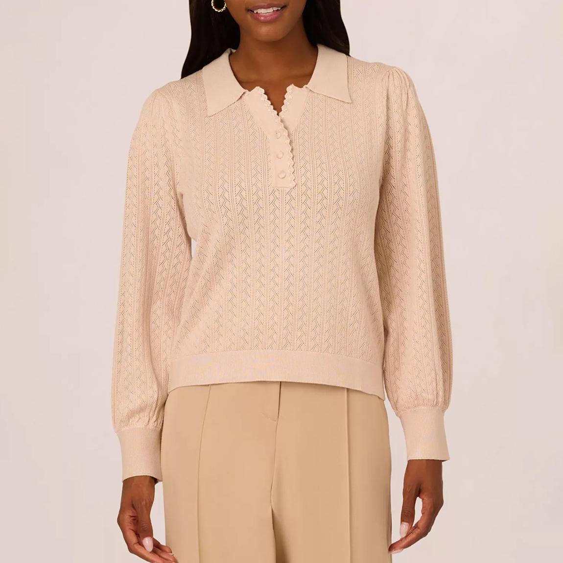 Champagne Blush Sweater main product photo