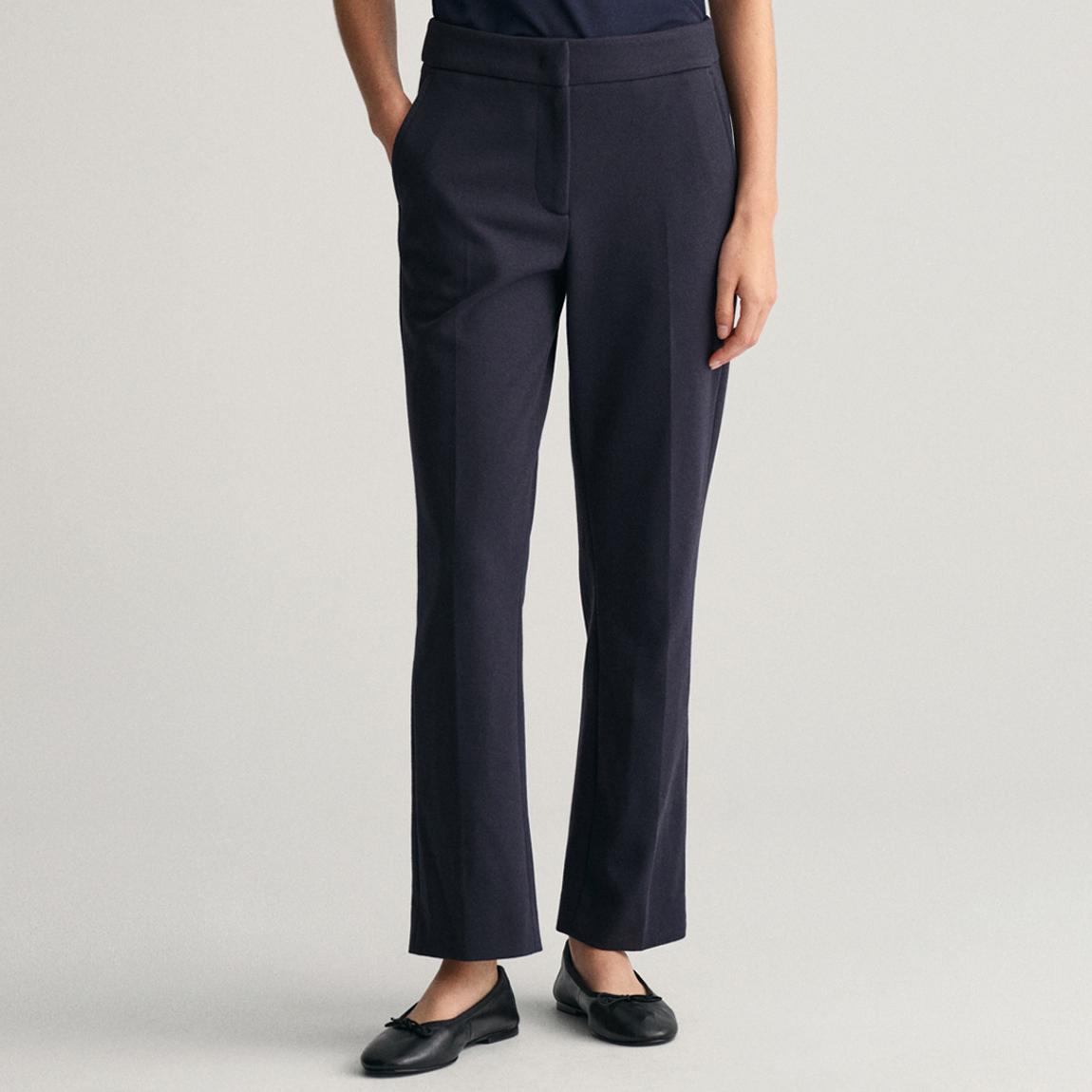 Navy Jersey Cigarette Pant main product photo