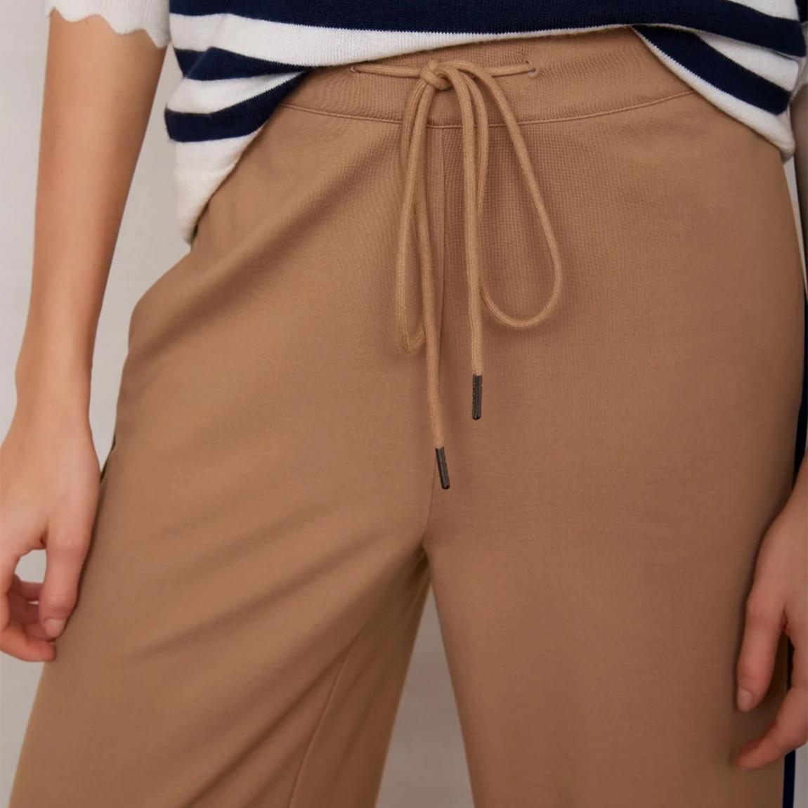 Green Penny Ponte Wide Leg Trouser main product photo