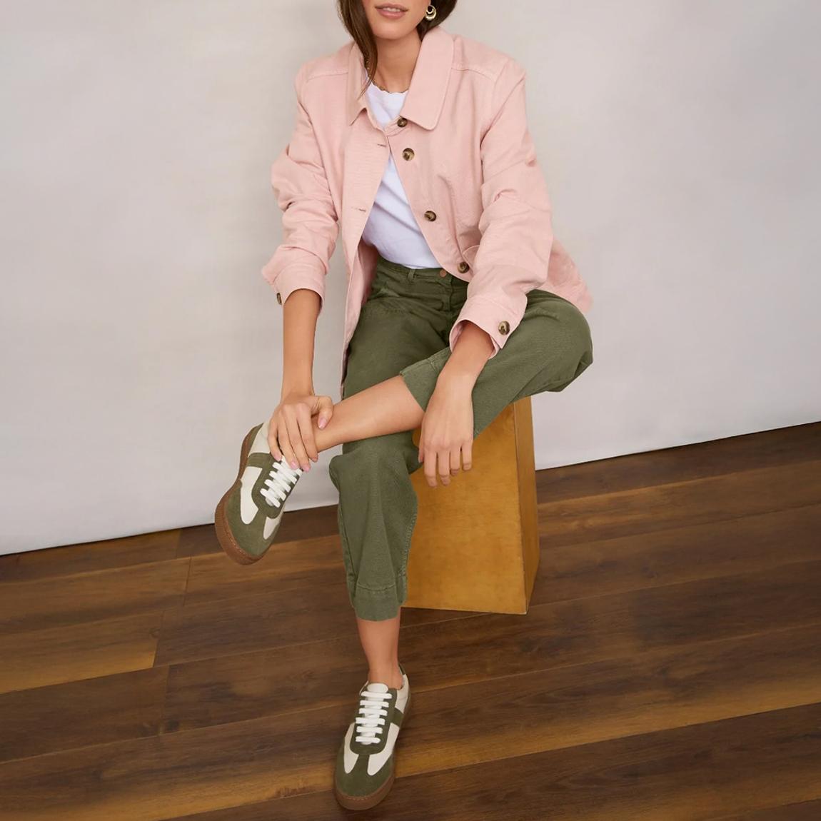 Moss Green Jayla Cargo Trouser main product photo