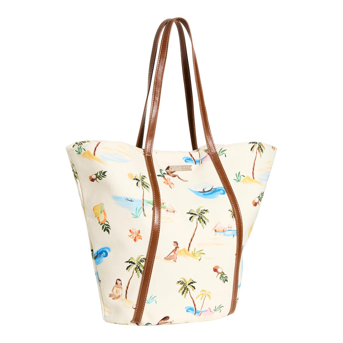 Isla Palm Tote Bag main product photo