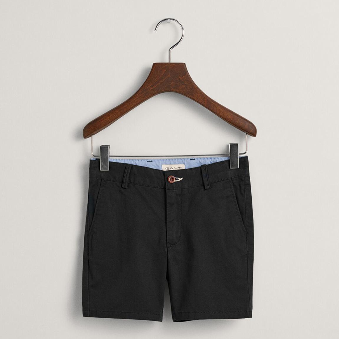Black Regular Chino Shorts main product photo
