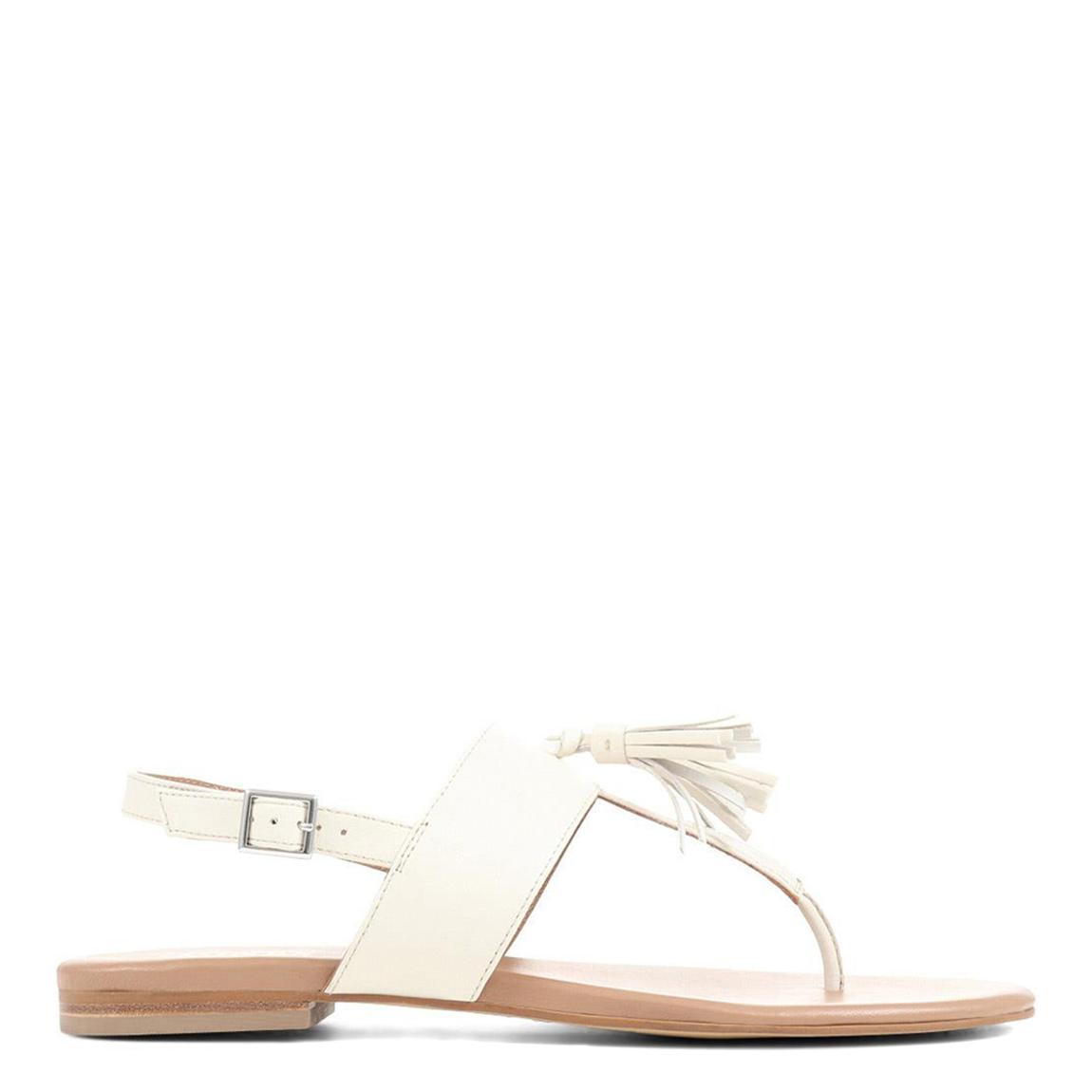 Women's Cream Lizabeth Thong Flat Sandals main product photo