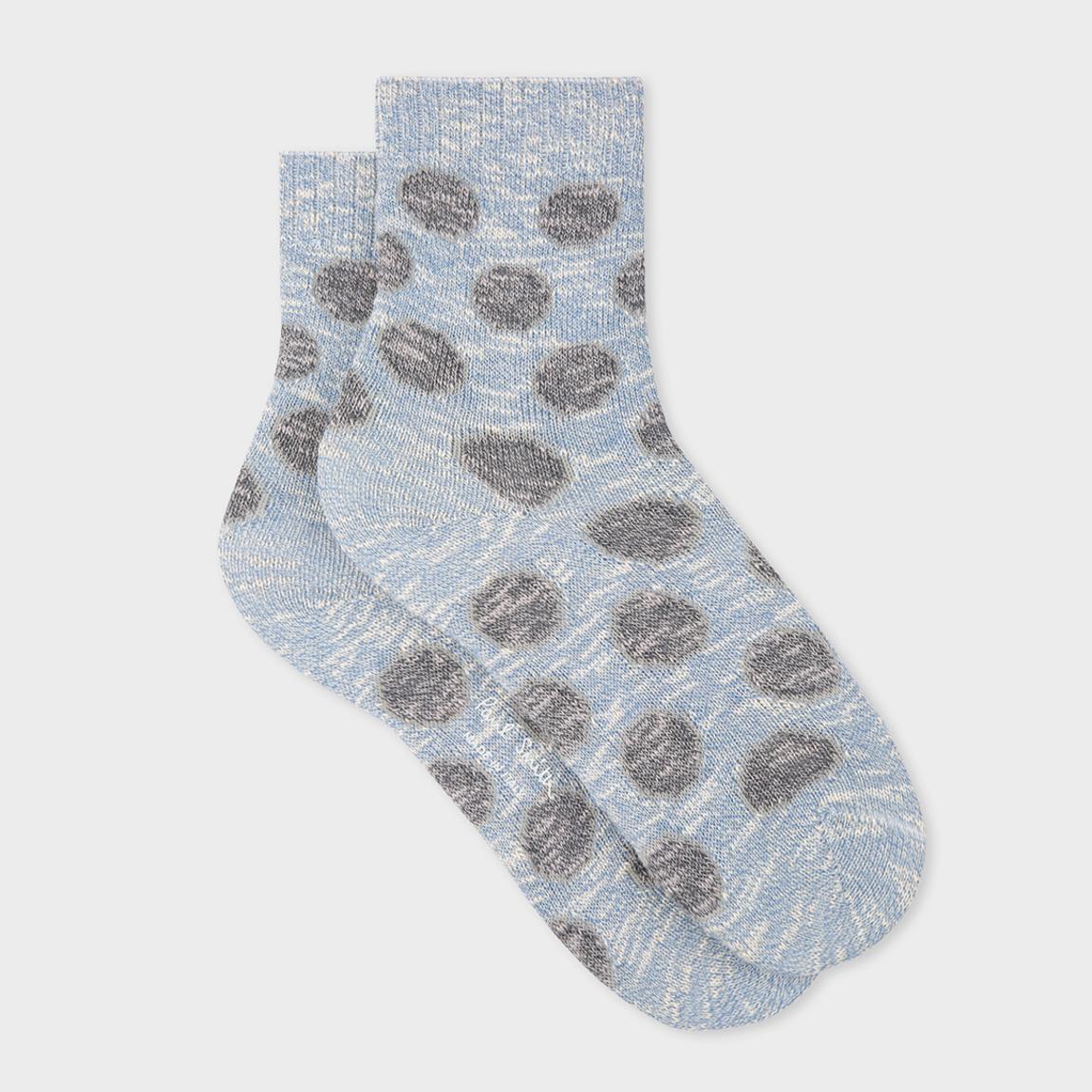 Grey Print Ankle Socks main product photo