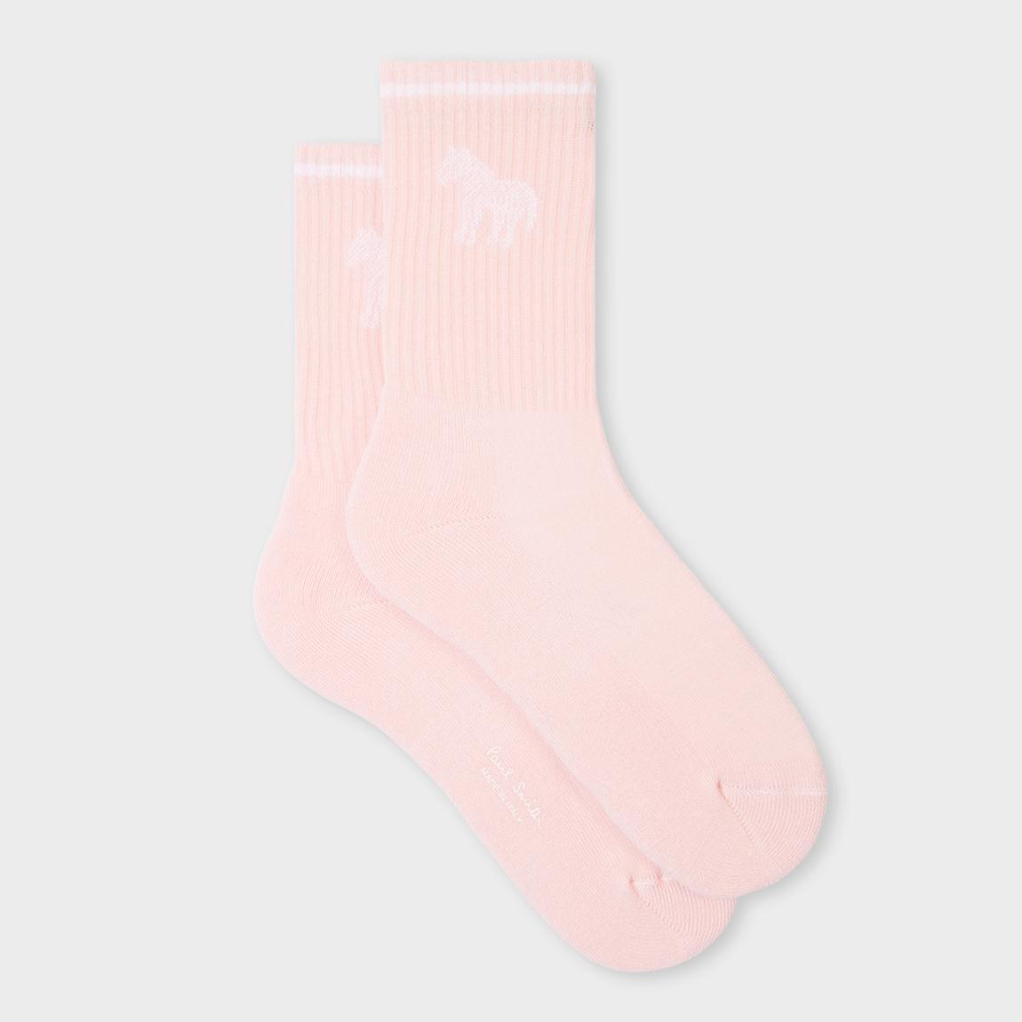 Blush/White Crew Socks main product photo