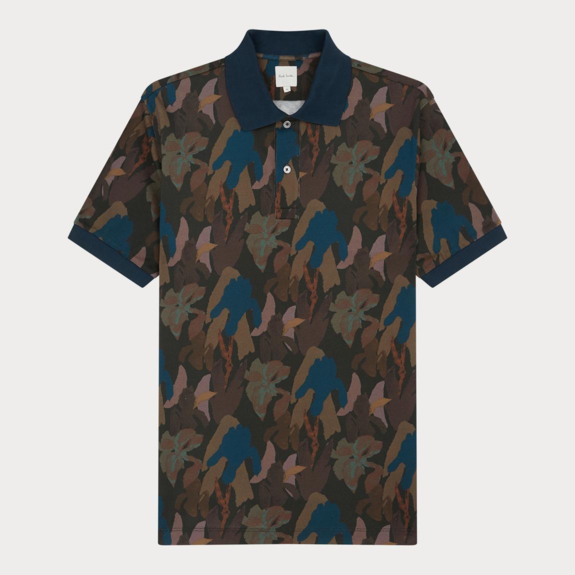 Iris Print Polo Shirt main product photo