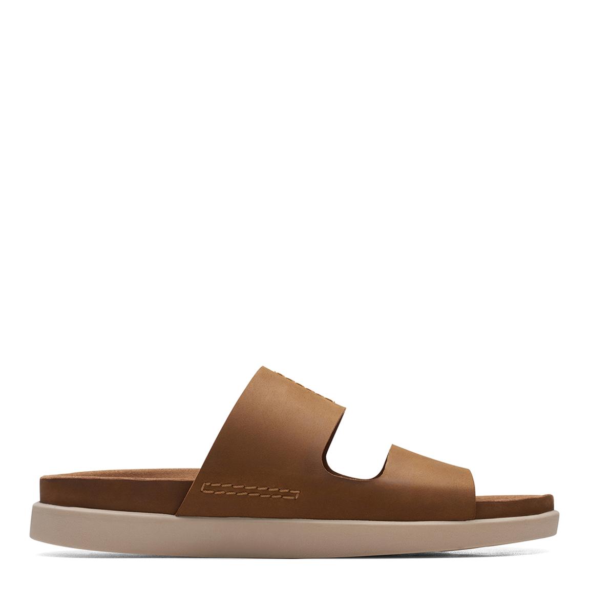 Men's Tan Leather Sunder Coast Sandals main product photo