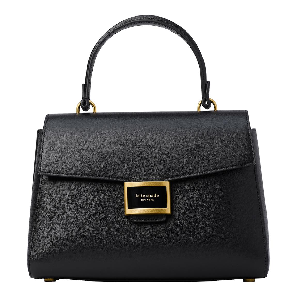 Black Katy Medium Top Handle Handbag main product photo