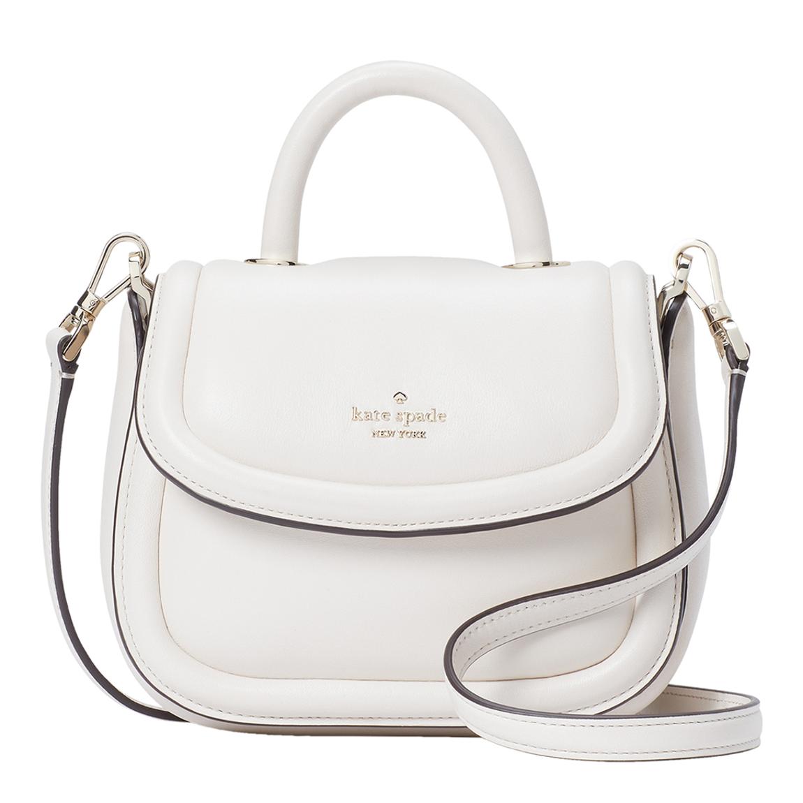 Parchment Puffy Mini Top Handle Crossbody main product photo