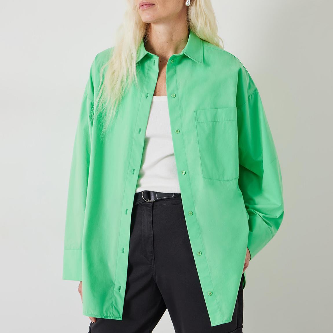 Spring Green Quinn Cuff Shirt main product photo