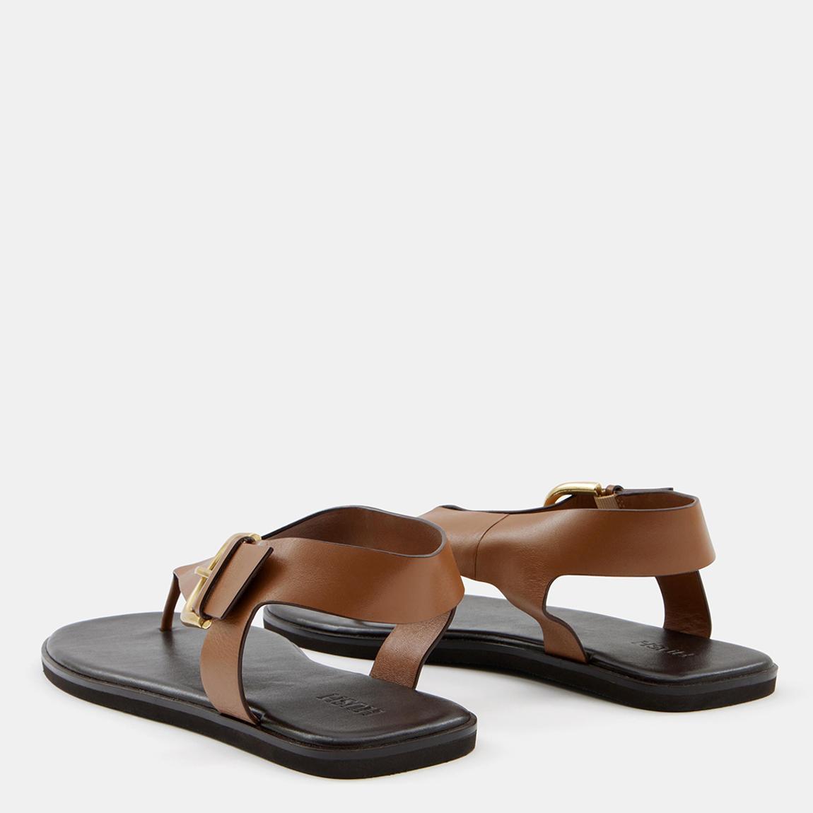 Camel Brinley Buckle Toe Post Sandal main product photo