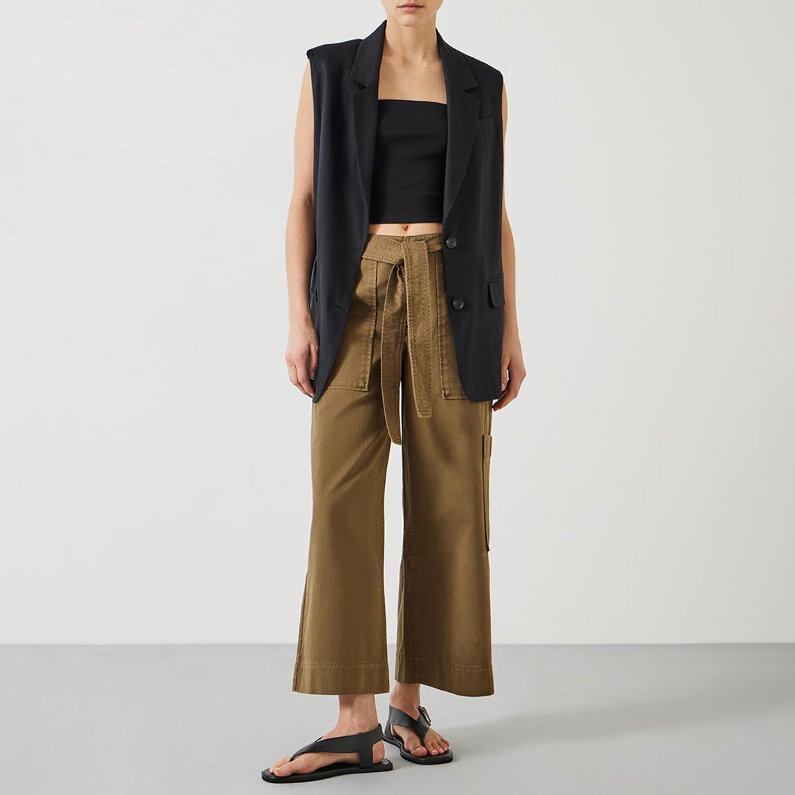 Khaki Annie Ankle Grazer Trousers main product photo
