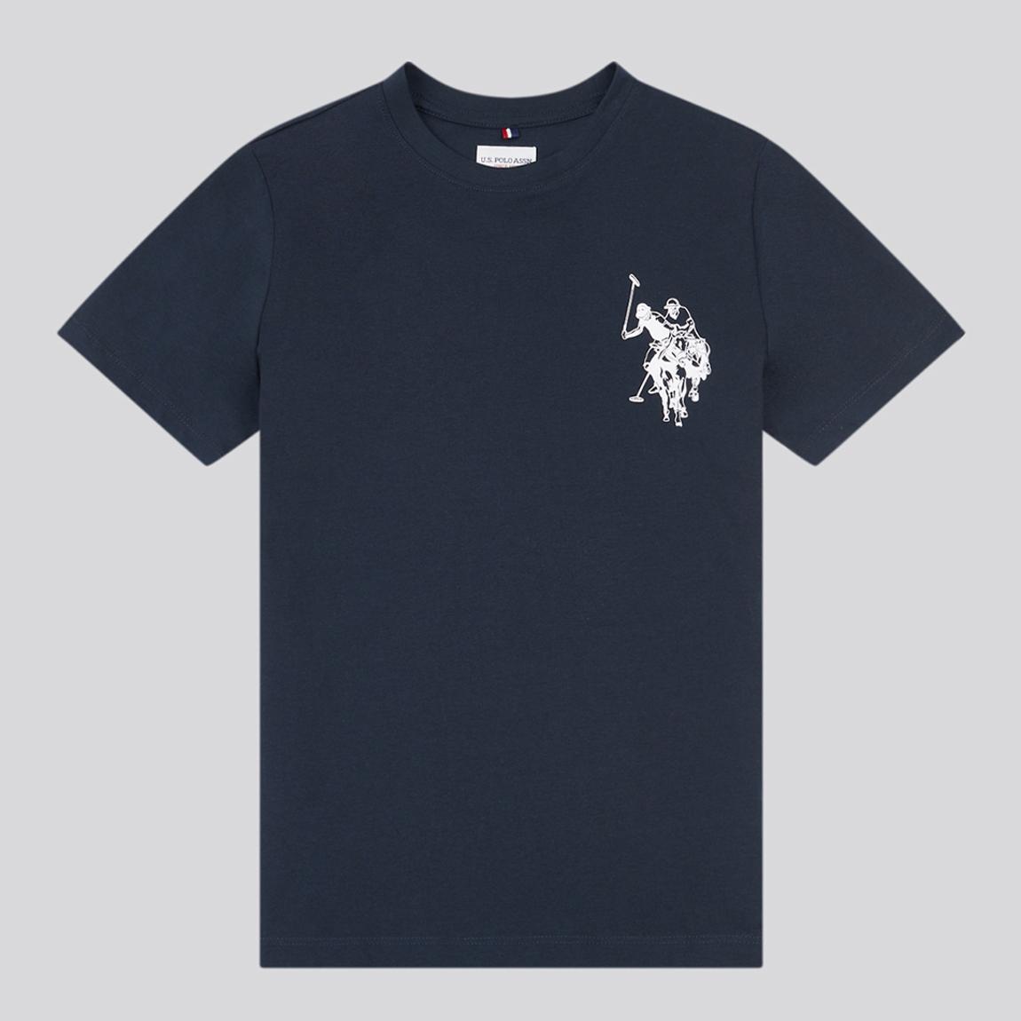 Navy Large Embroidered T-Shirt main product photo