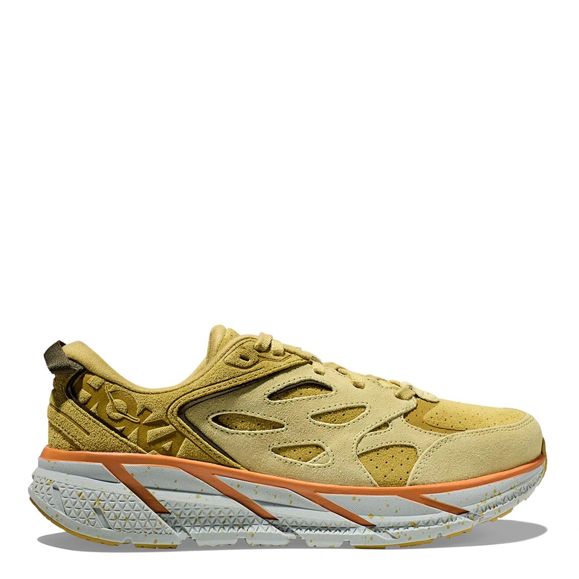 Unisex Yellow Clifton L Suede Trainers main product photo