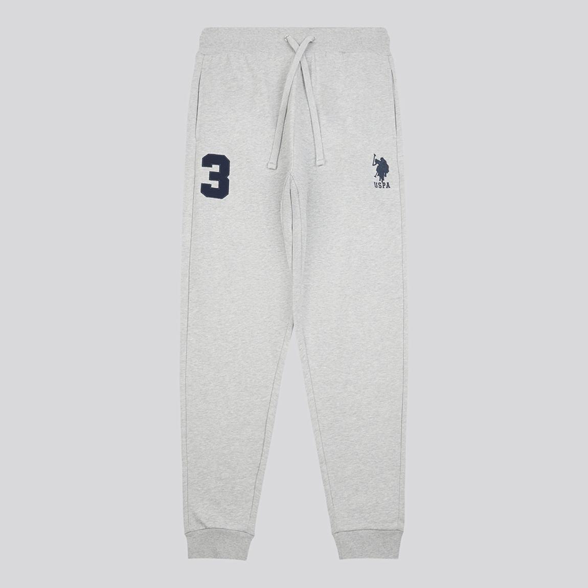 Grey Player 3 Patchwork Joggers main product photo