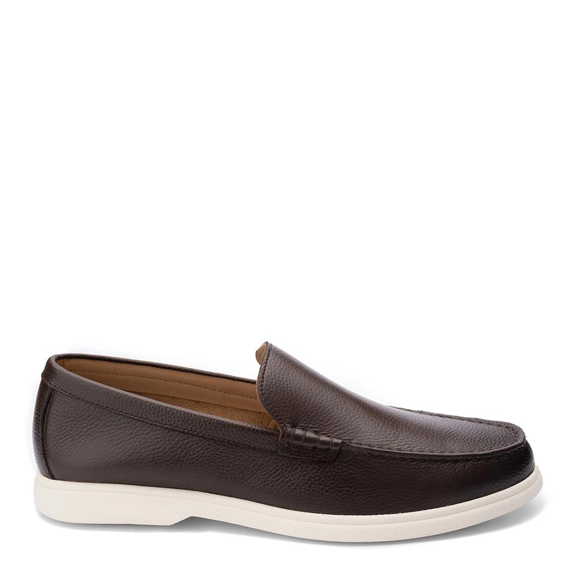 Brown Ethan Grain Loafer main product photo