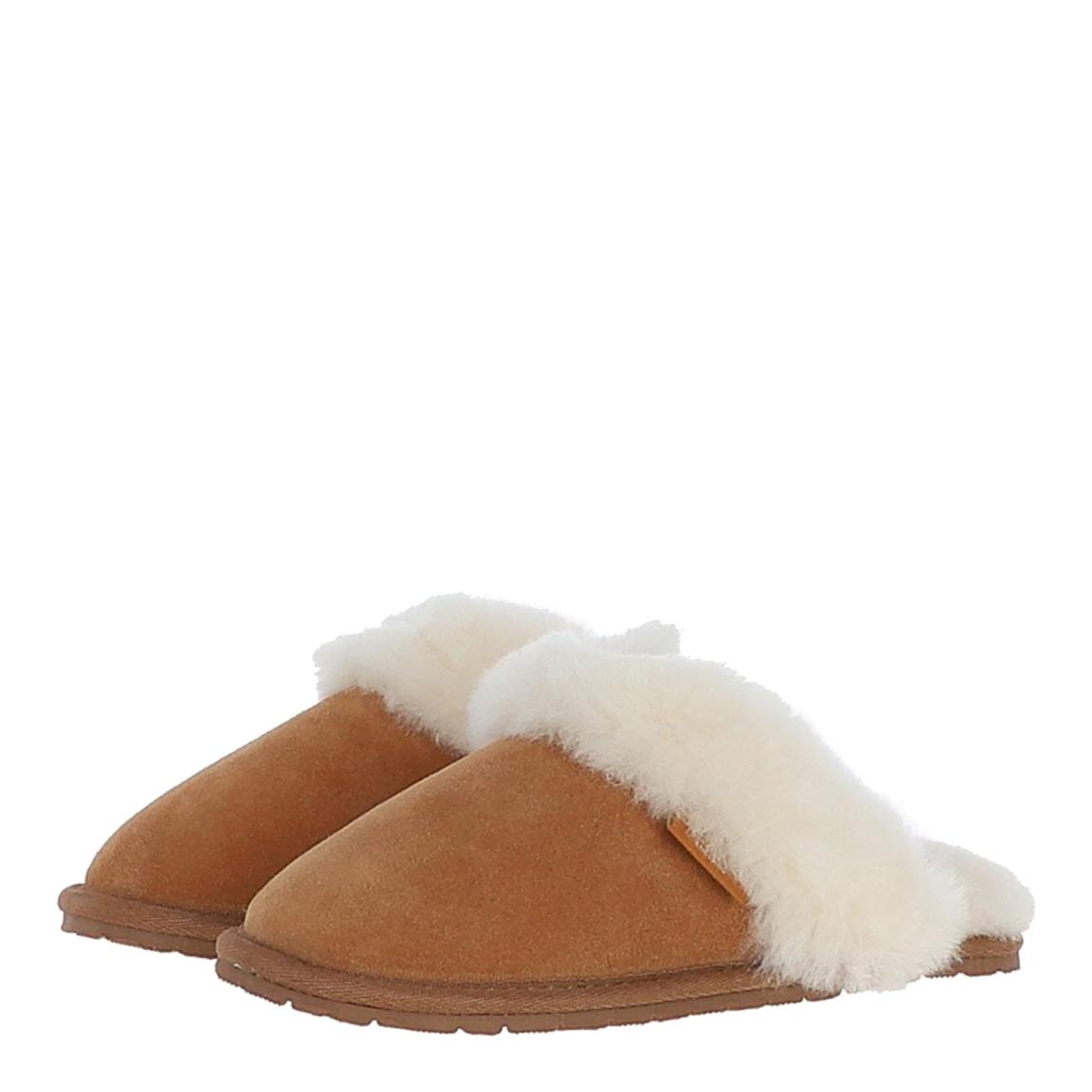 Women's Chestnut Sheepskin Mule Slipper main product photo