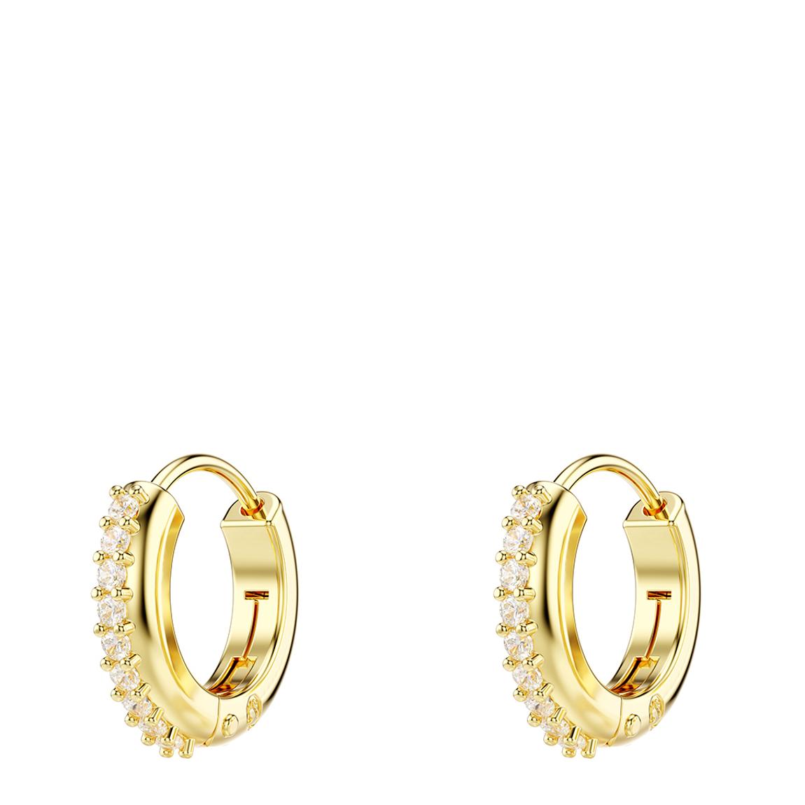 Gold Matrix Hoop Earrings main product photo