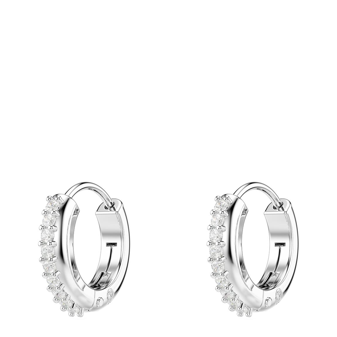 Silver Matrix Hoop Earrings main product photo