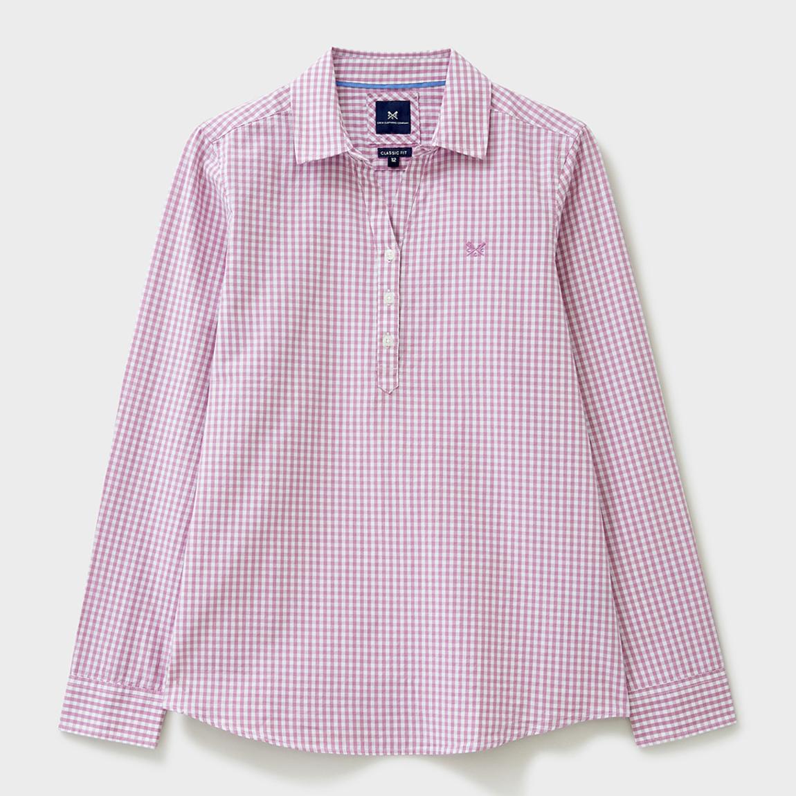 Y NECK GINGHAM main product photo