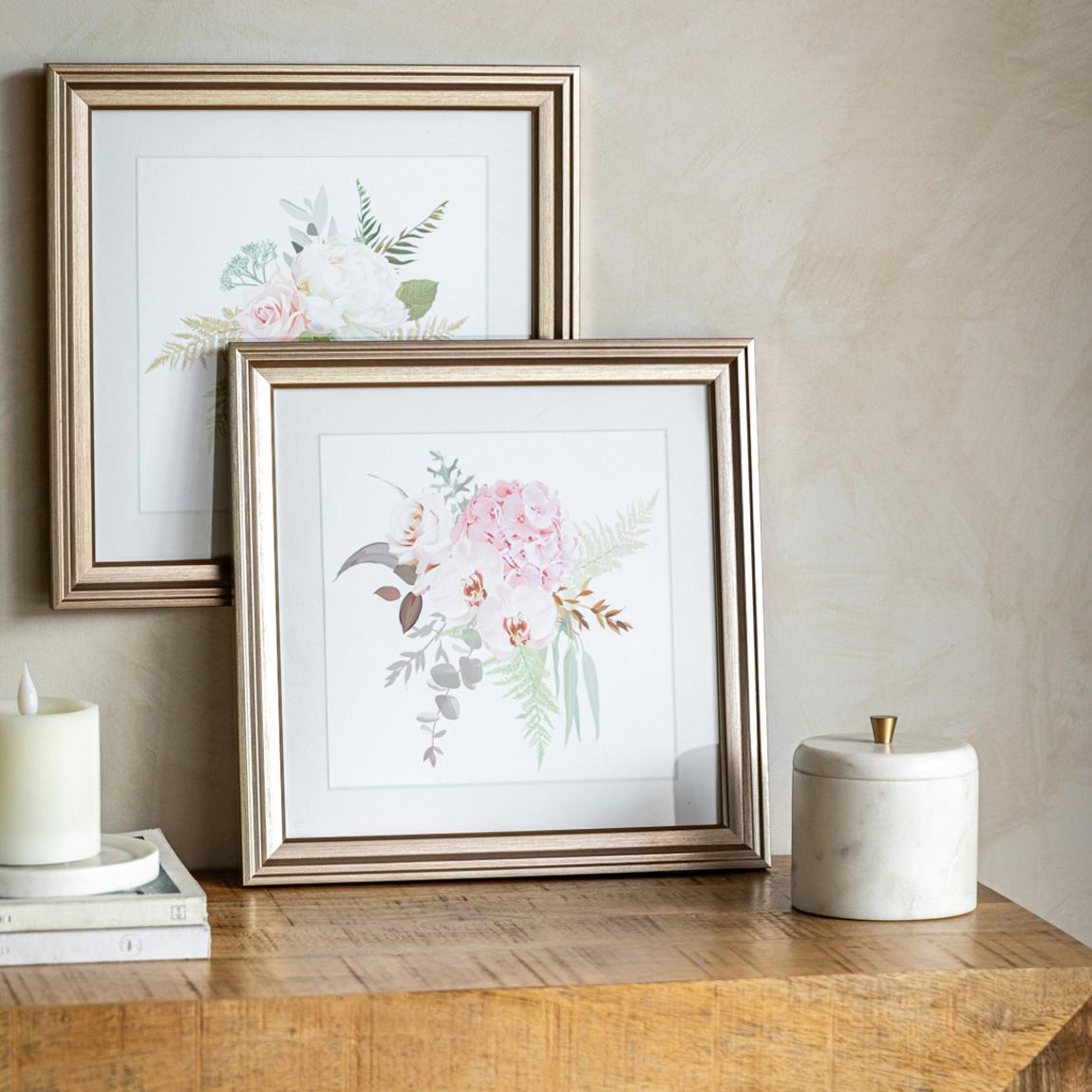 Bouquet II 30x30cm Framed Print main product photo