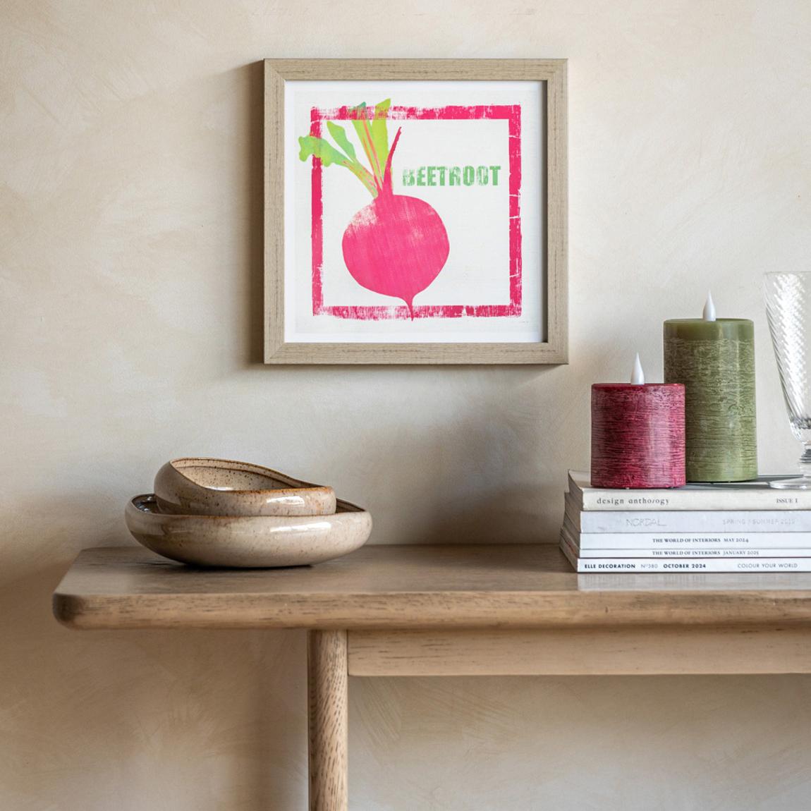 Beet 25x25cm Framed Print main product photo
