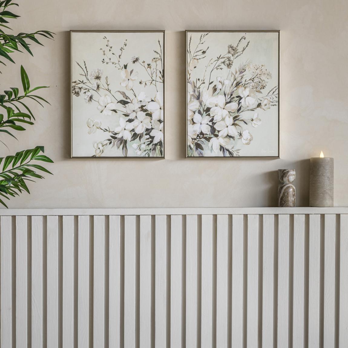Set of 2 Floral Blooms 40x30cm Framed Prints main product photo