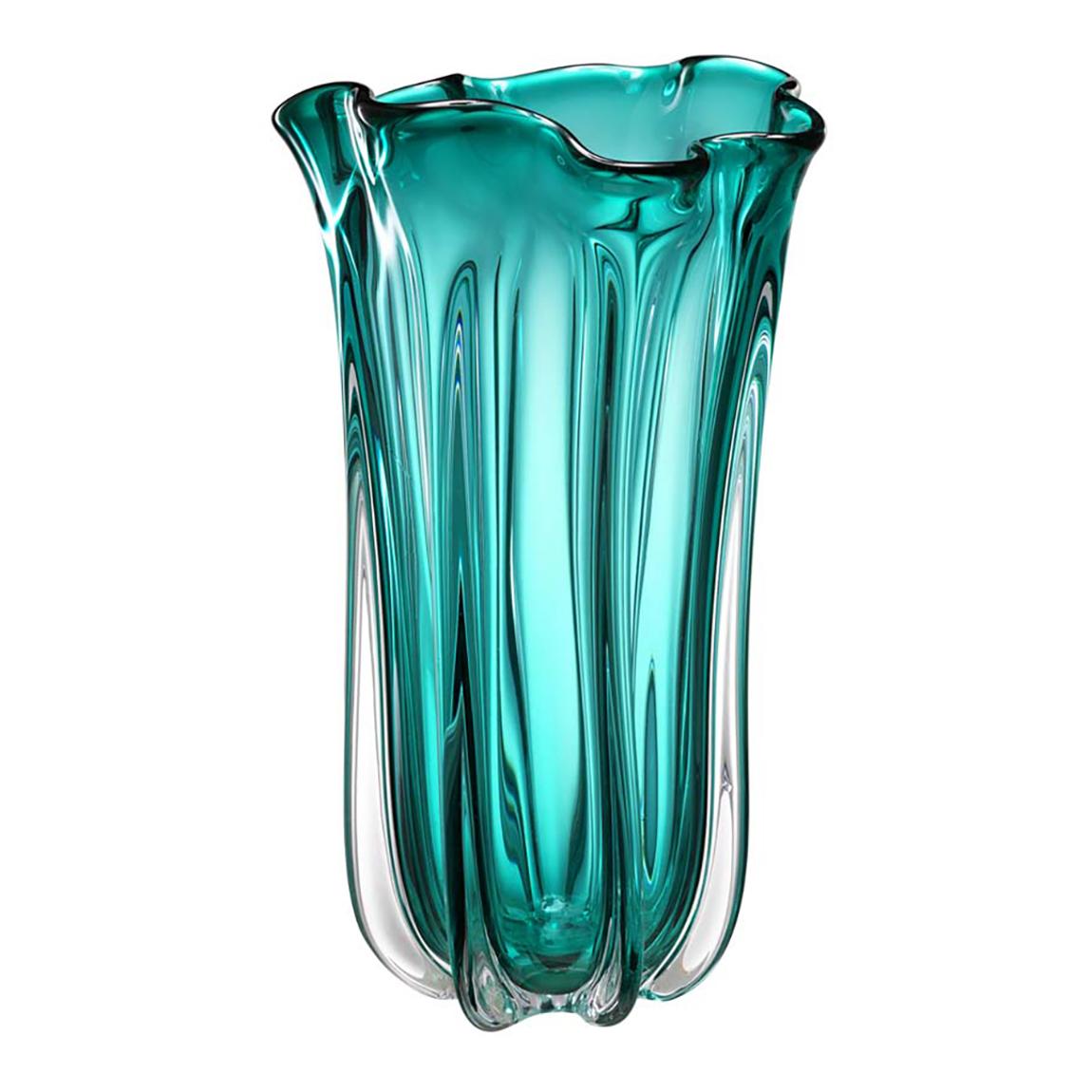 Vagabond Vase, Turquoise main product photo
