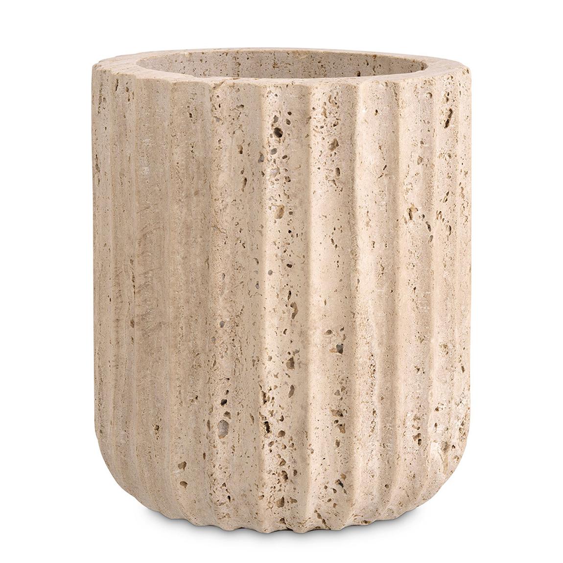 Nava Vase, Travertine main product photo