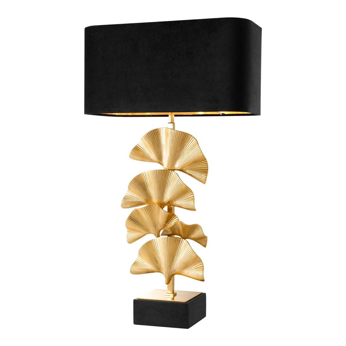 Olivier L Table Lamp, Polished Brass Incl Shade main product photo