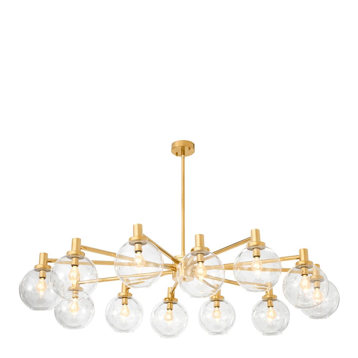 Selva Chandelier, Gold Finish main product photo