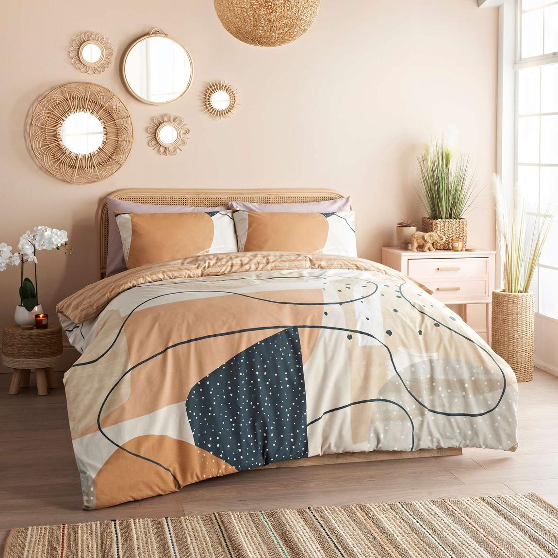 Cosmo Living by Cosmopolitan Sunset Abstract Duvet Cover Set - Single main product photo