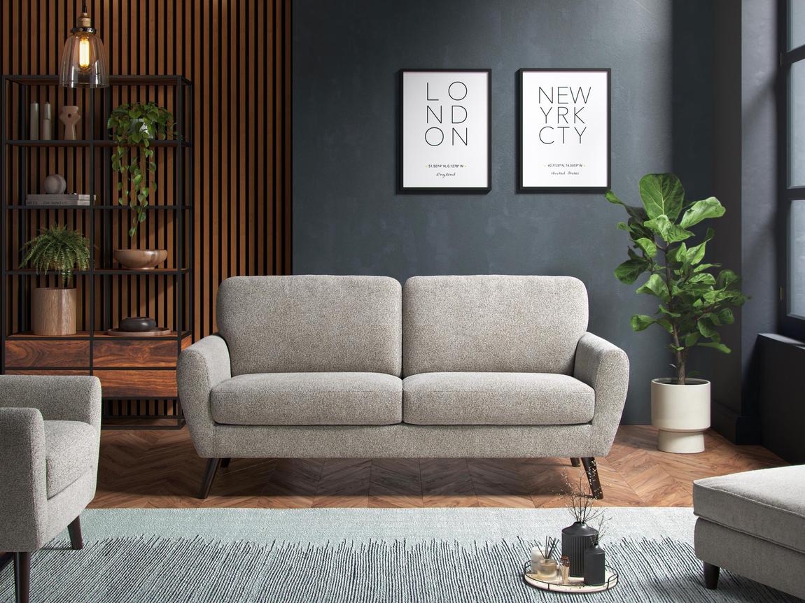 Luna 3 Seater Sofa Boucle Linen main product photo