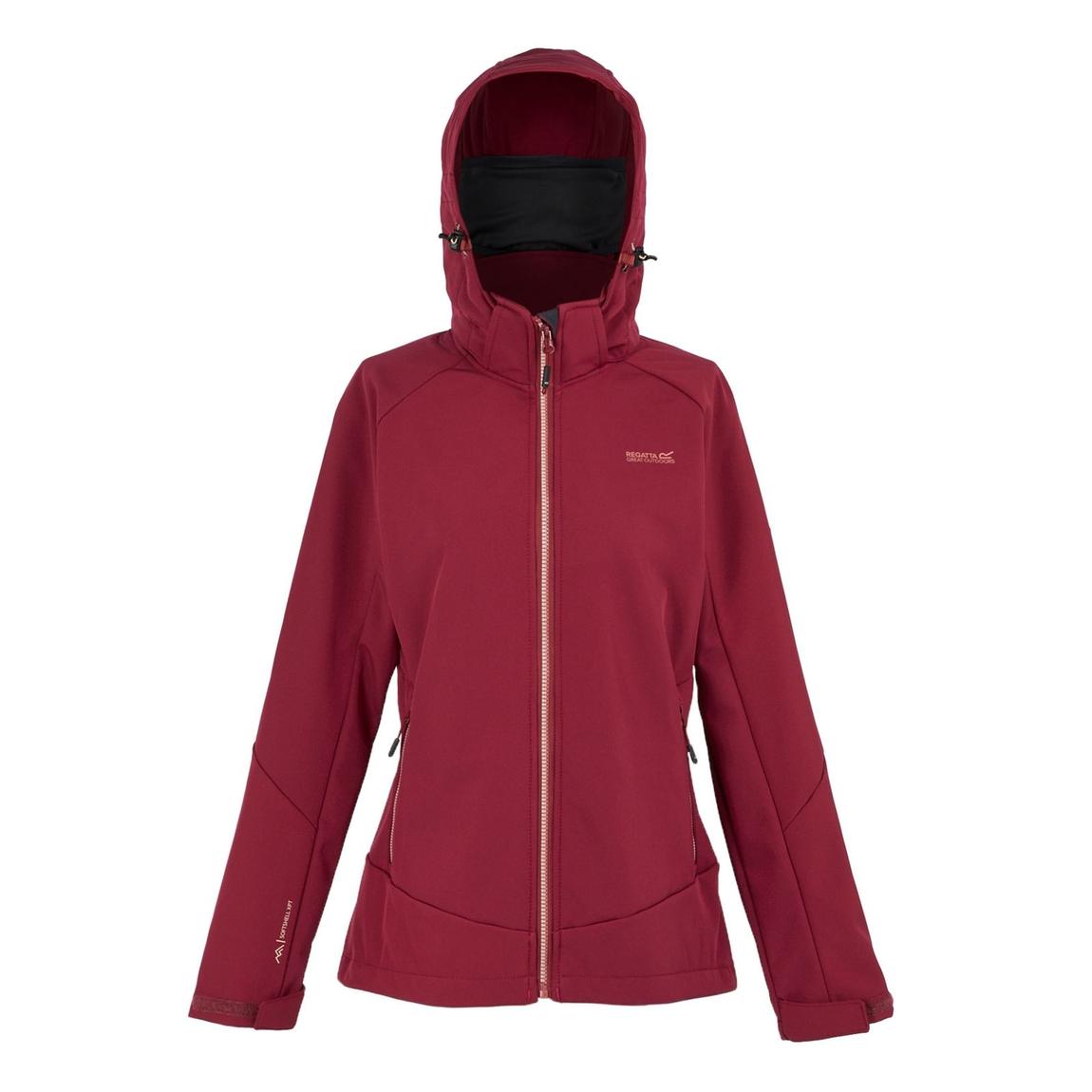 Jacket Desoto X Polyester Rumba Red main product photo