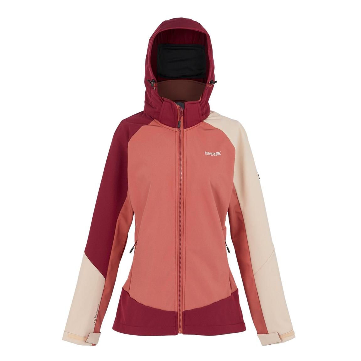 Soft Shell Jacket Desoto X Polyester Rumba Red/Mineral Red main product photo