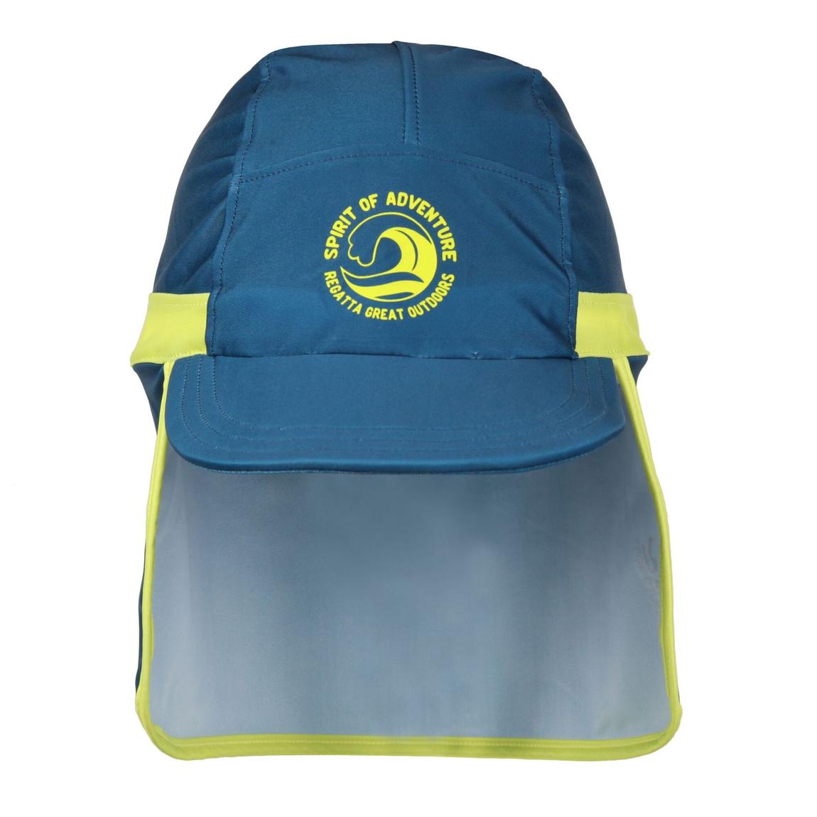 Cap Spirit Of Adventure Protect II Recycled Polyester Moroccan Blue/Citron Lime main product photo