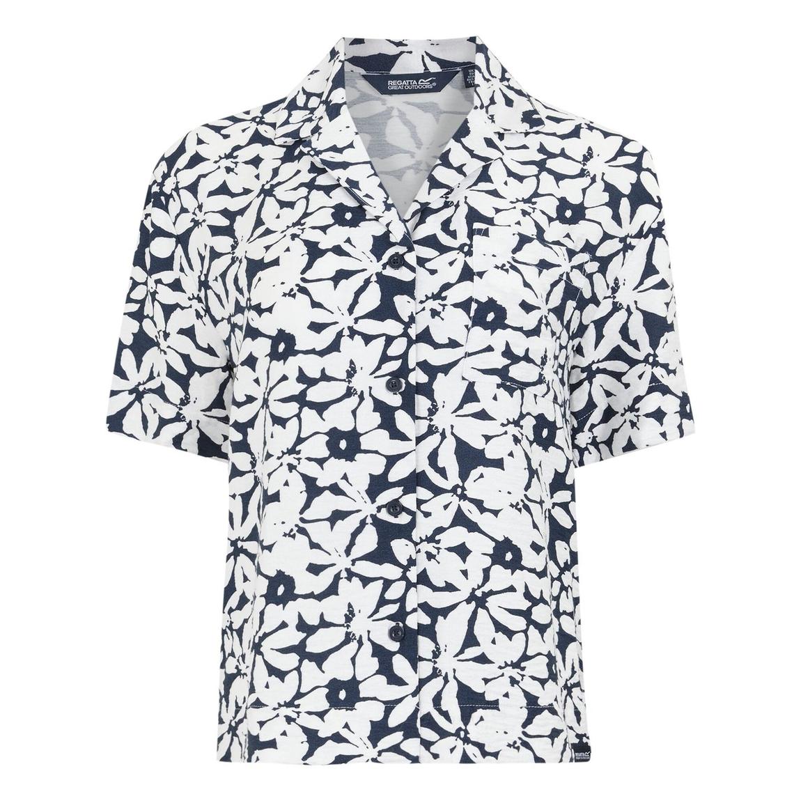 Shirt Salise Polyester Navy/White main product photo