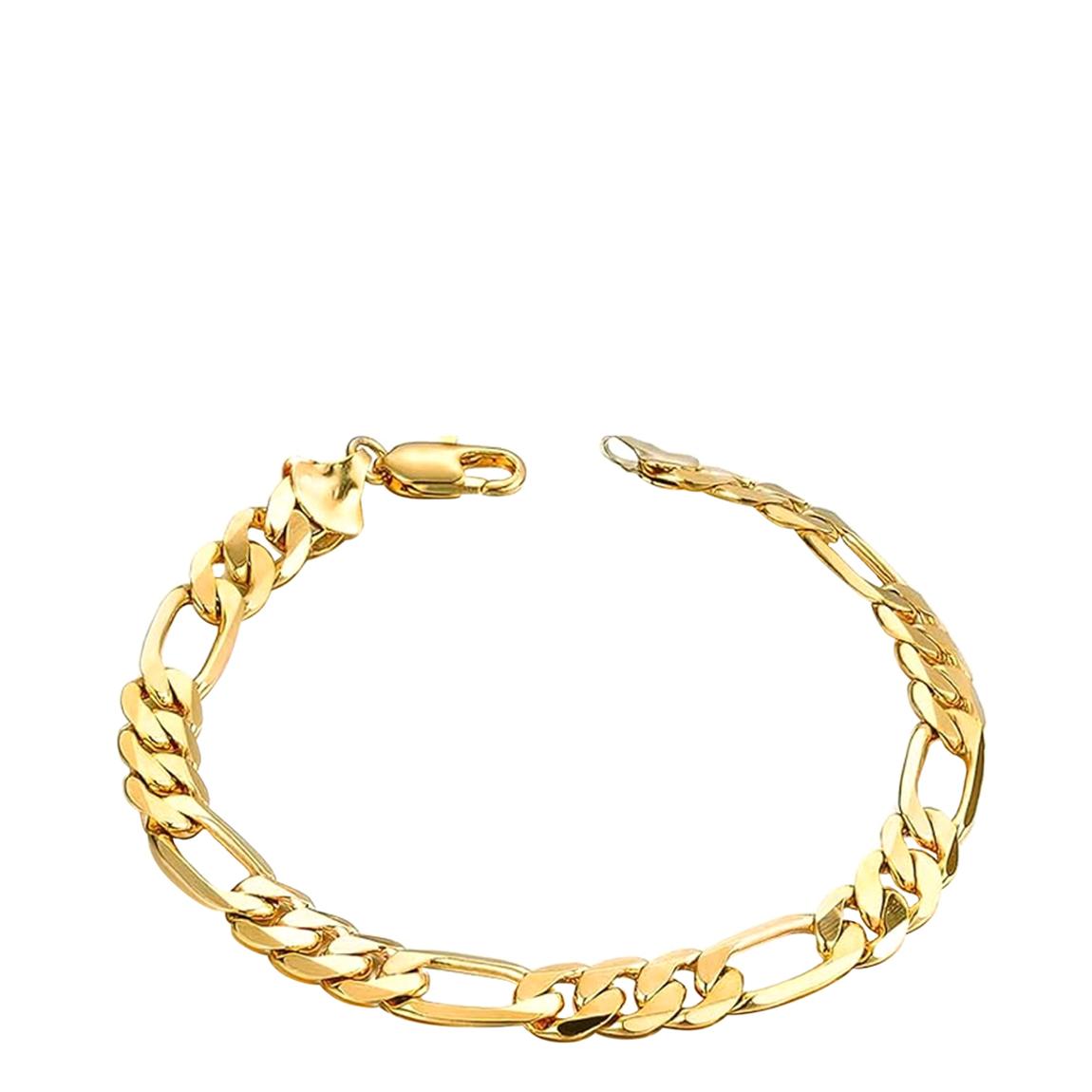 18K Gold Classic Mens Bracelet main product photo
