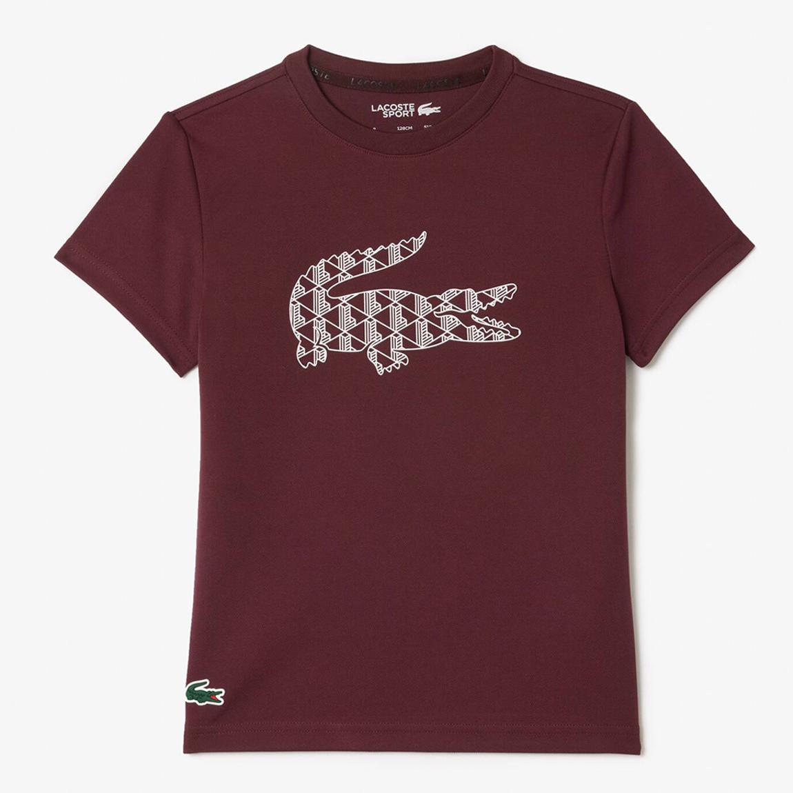 Kid Boy's Burgundy Ultra Dry Tennis Pique T-Shirt main product photo