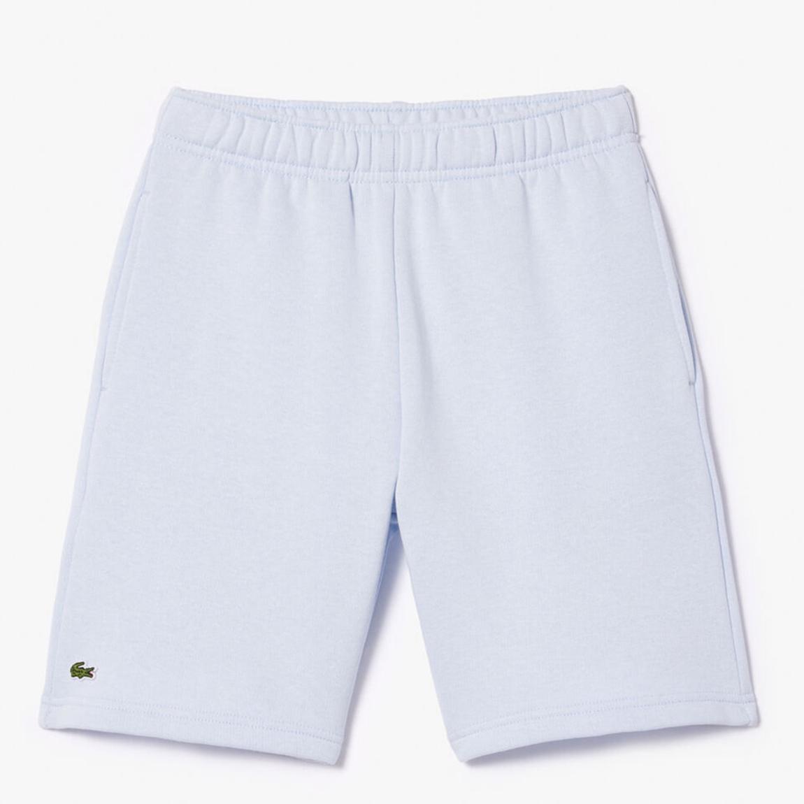 Teen Boy's Navy/ Burgundy Contrast Stripe Shorts main product photo
