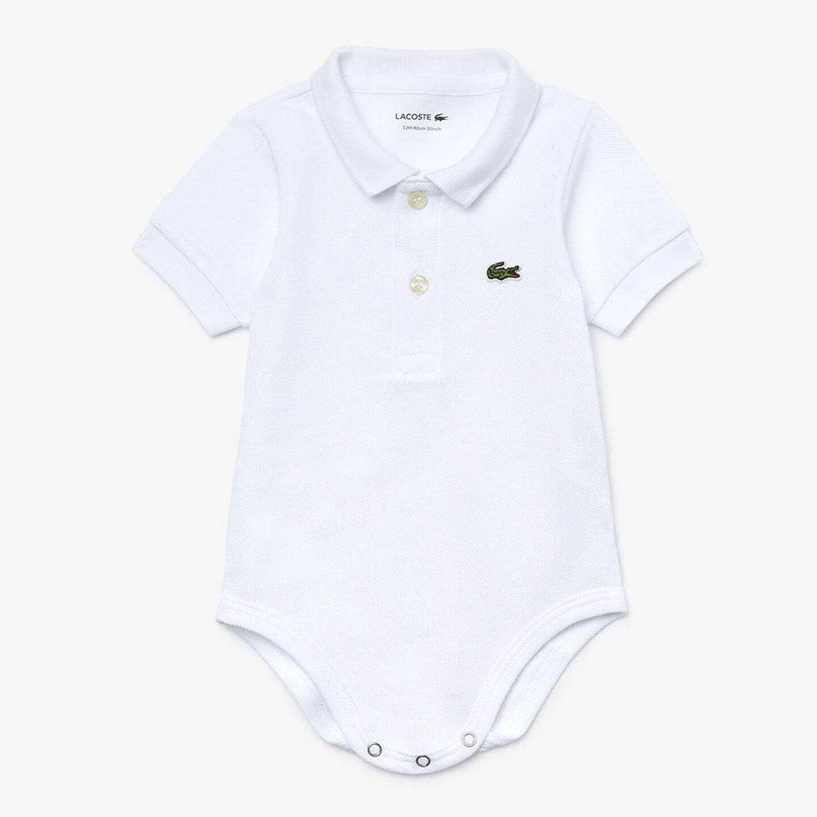 Baby's White Cotton Vest main product photo