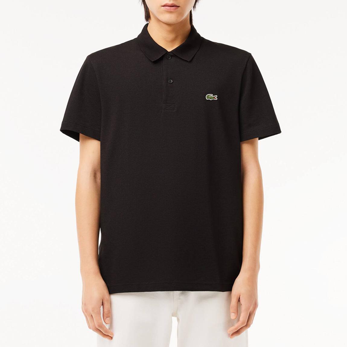 Black Boxy Polo Shirt main product photo