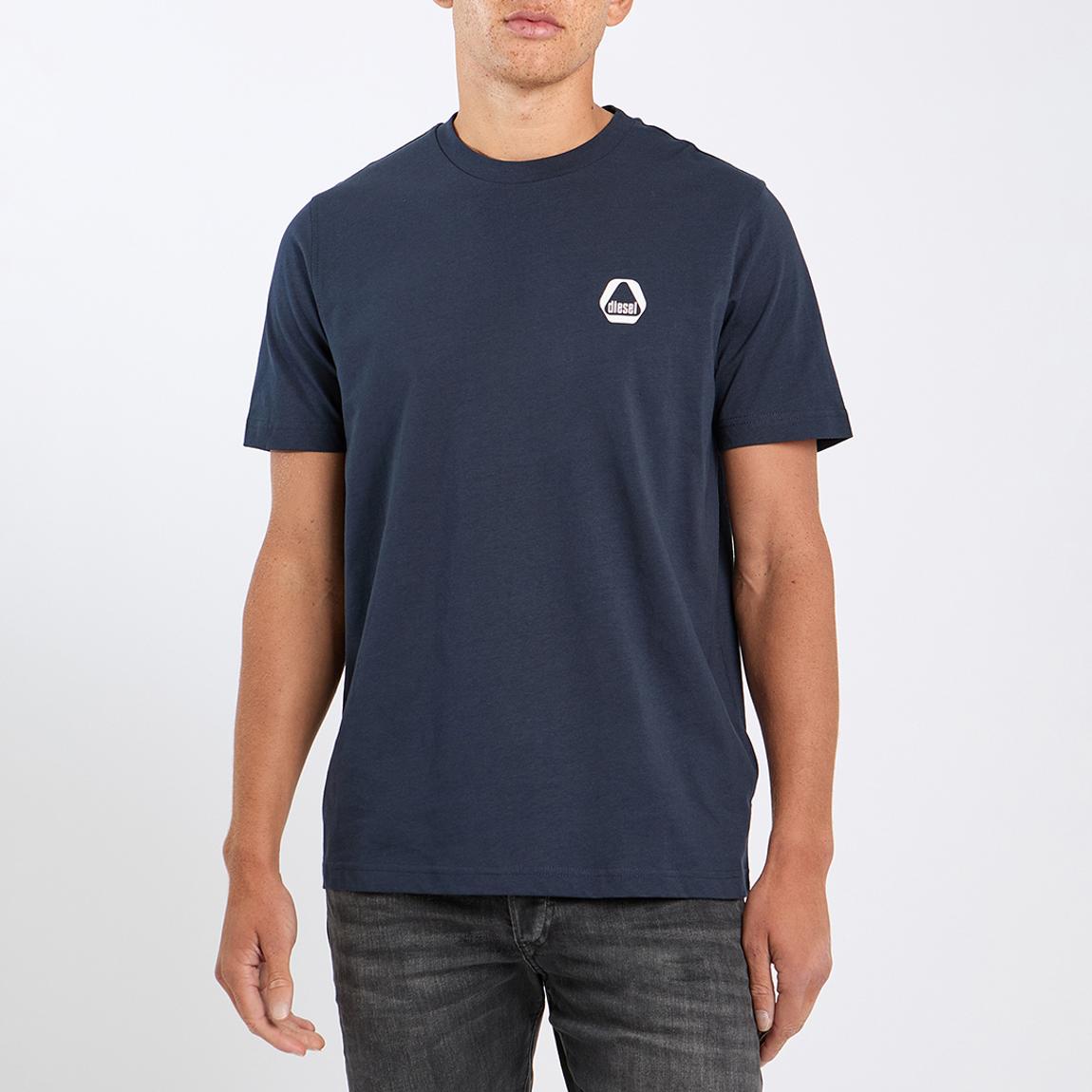 Navy Logo Cotton T-Shirt main product photo