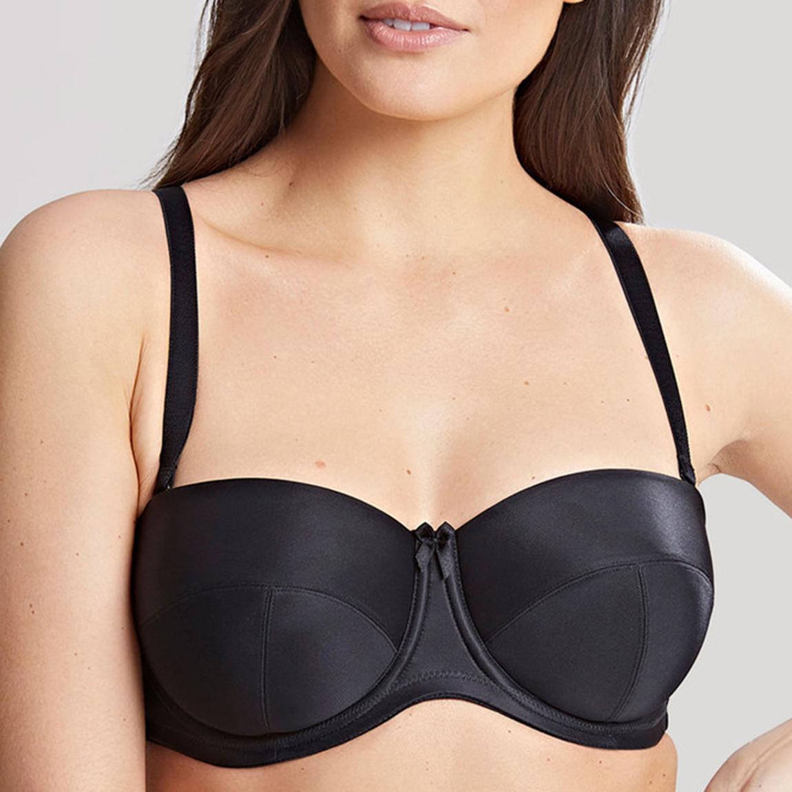 Evie Strapless Bra-Black main product photo