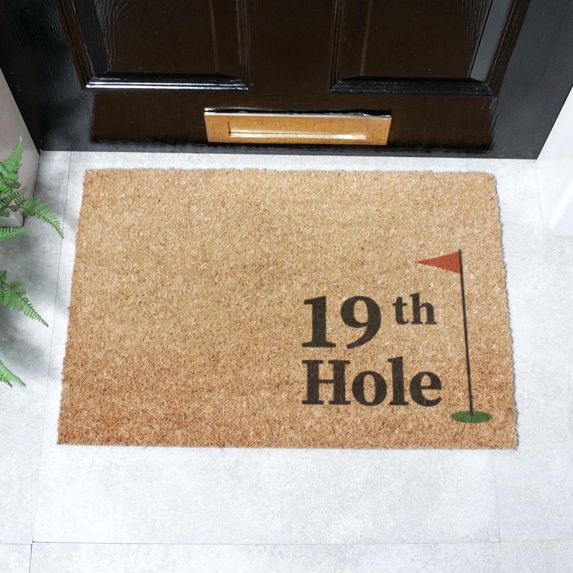 19th Hole Flag Doormat 60x40cm main product photo