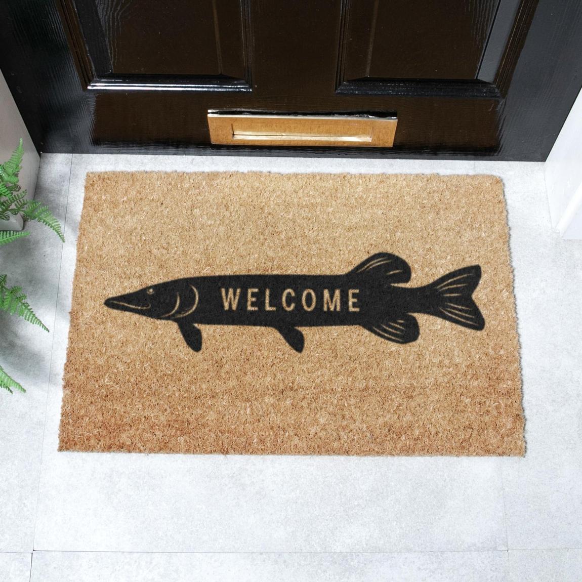 Welcome Fish Doormat 60x40cm main product photo