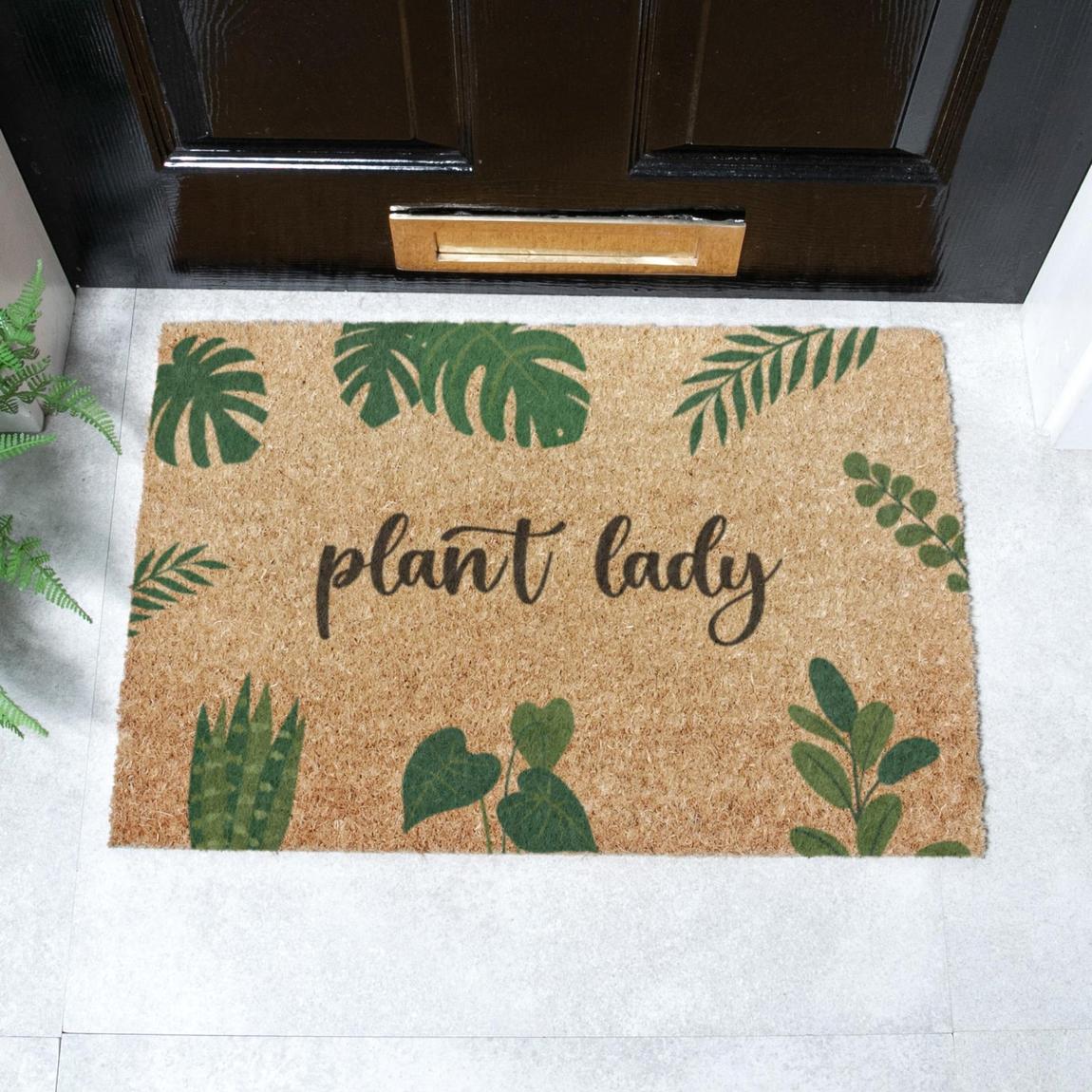 Plant Lady Doormat 60x40cm main product photo